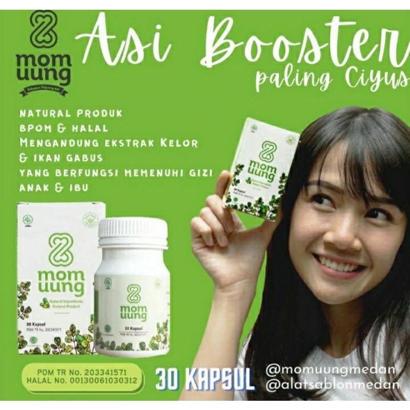 Jual ASI BOOSTER MOM UUNG 30 KAPSUL Shopee Indonesia