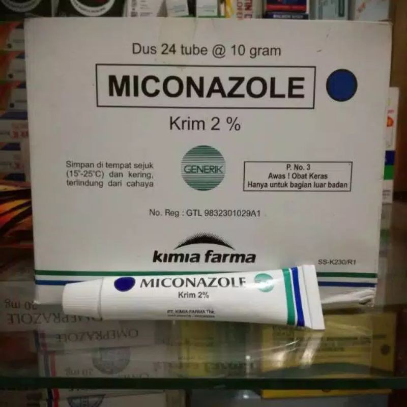 Jual Miconazole Krim 2 Salep Jamur Panu Exim Dan Kutu Air Shopee