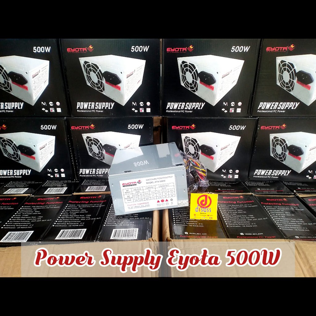 Jual Power Supply Eyota W Psu Murah Psa Pc Watt Disass Jogja