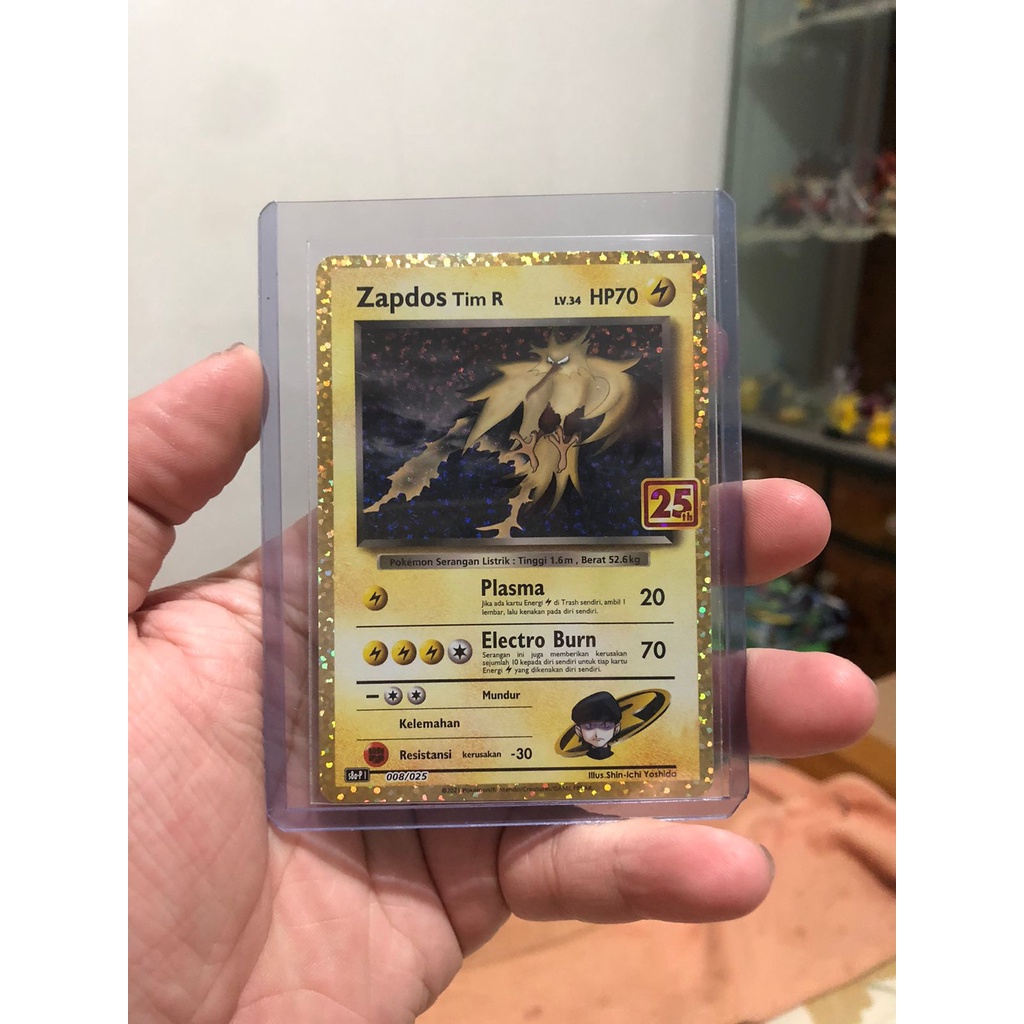 Jual Kartu Pokemon TCG Promo 25th Anniversary Indonesia Original