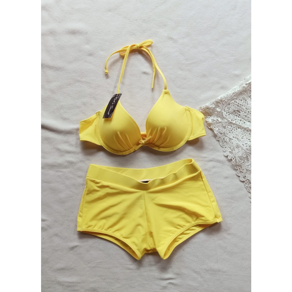 Jual BK 3323 VO3 KUNING BIKINI PUSH UP FOAM AND WIRES Shopee Indonesia