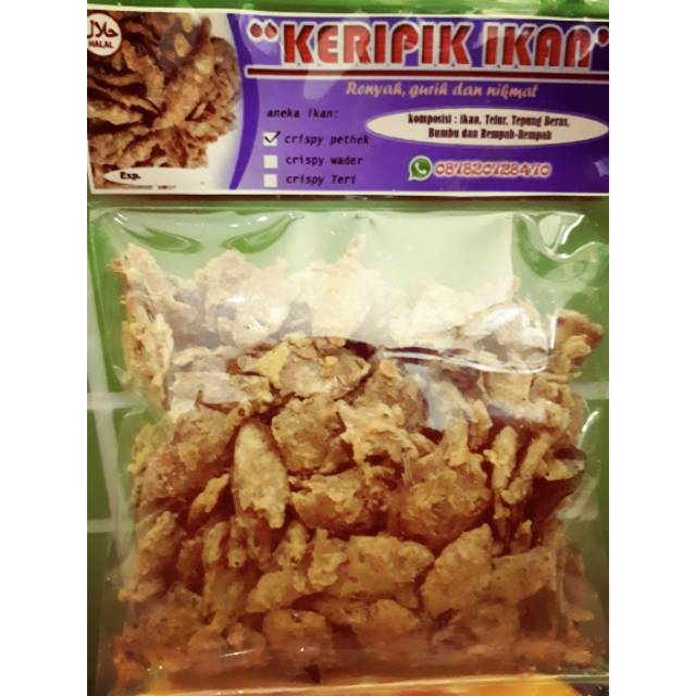 Jual Keripik Ikan Crispy Baby Fish Shopee Indonesia