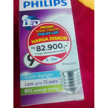 Jual Elektronik Lampu We Lampu Philips Led W Watt Watt Shopee