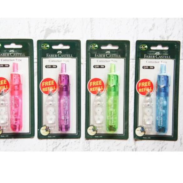 Jual Penjualan Mutu FABER CASTELL QJR 506 RETRACTABLE CORRECTION TAPE