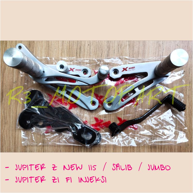 Jual Footstep Underbon Xroad New Jupiter Z 115 Robot Jumbo Salib Z1 Fi