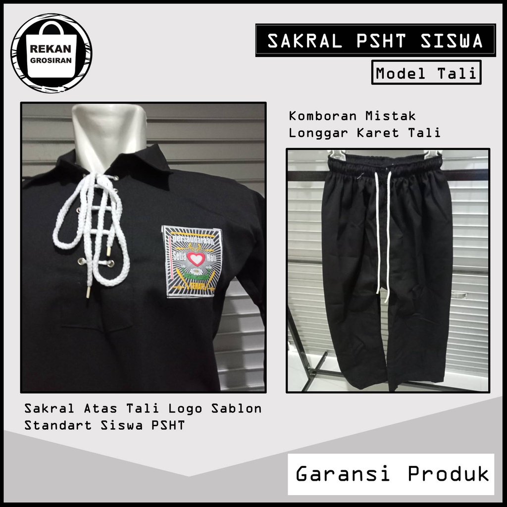 Jual SAKRAL PSHT Baju Sakral PSHT Tali Seragam Siswa PSHT Baju