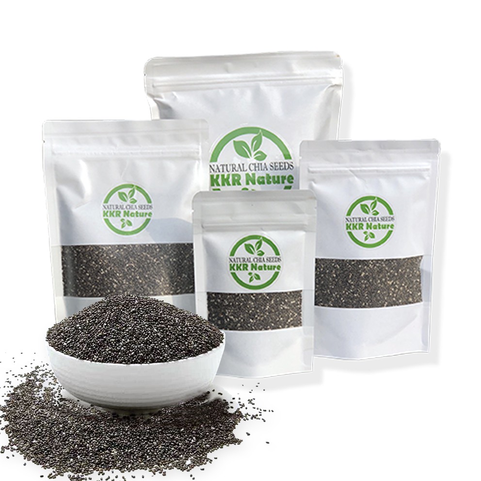 Jual Organic Black Chia Seed 1Kg KKR Nature Termurah Chia Seeds