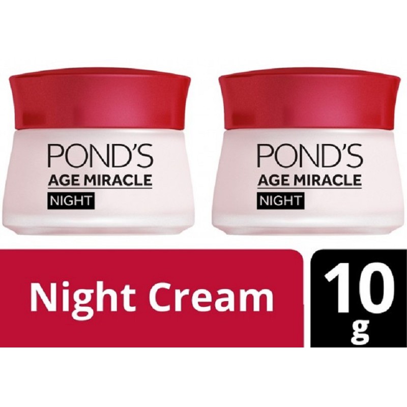 Jual Pond S Age Miracle Night Cream G Twin Pack Shopee Indonesia