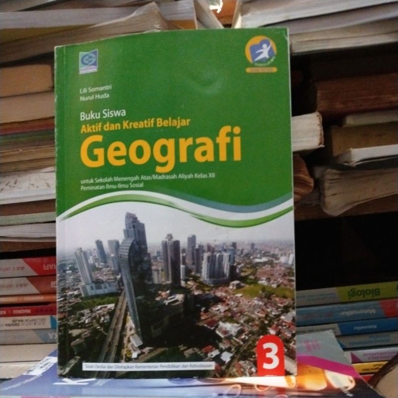 Jual Buku Geografi Kelas Xii Grafindo Revisi Shopee Indonesia