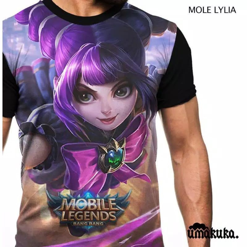 Jual Baju Tshirt Kaos D Fullprinting Mobile Legend Hayabusa Fanny