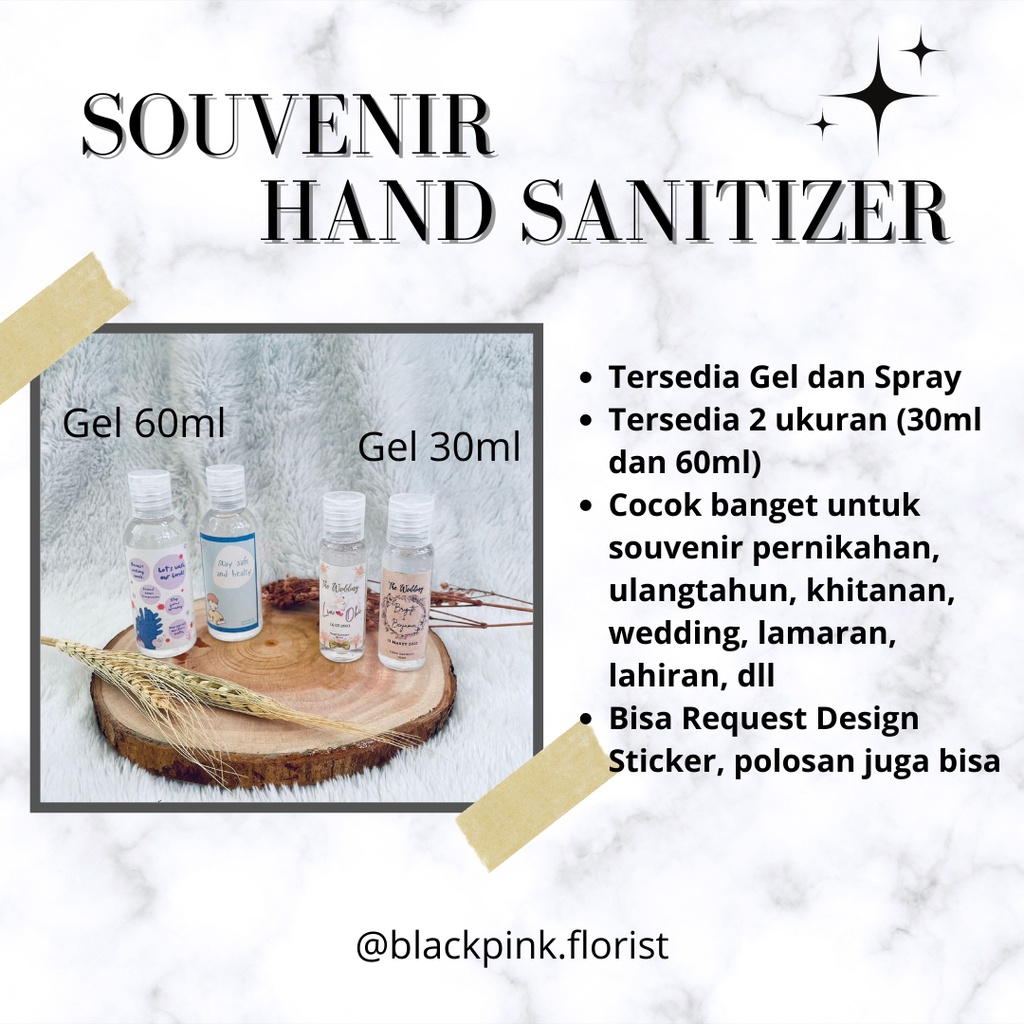 Jual Souvenir Hand Sanitizer Estetik Hand Sanitizer Custom Hand