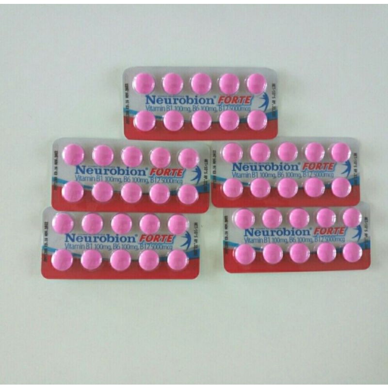 Jual Neurobion Forte Pink Strip Shopee Indonesia