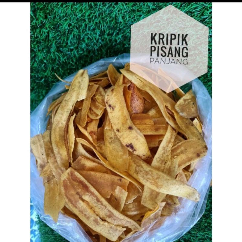 Jual Keripik Pisang Panjang Manis Gurih Gram Shopee Indonesia