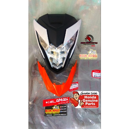 Jual COVER BATOK LAMPU DEPAN SET KUPING ALIS LIS LIST DAGU HONDA SONIC