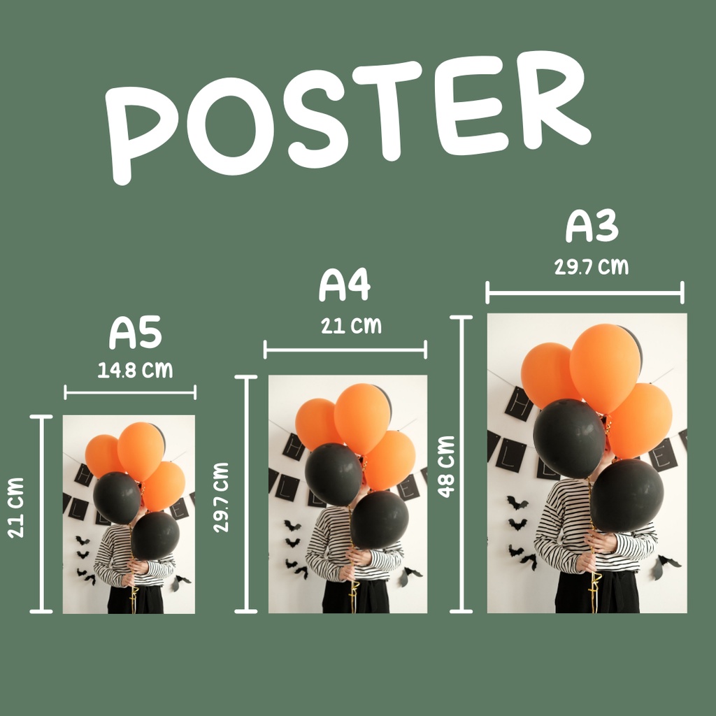 Jual A4 CETAK POSTER CUSTOM MURAH KPOP POSTER AESTHETIC Shopee