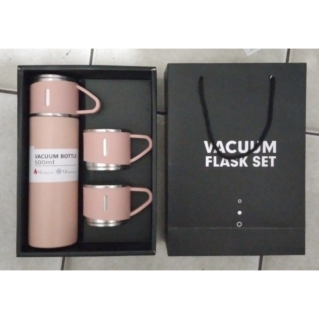 Jual Termos Sultan Vacuum Flask Set Ml Shopee Indonesia