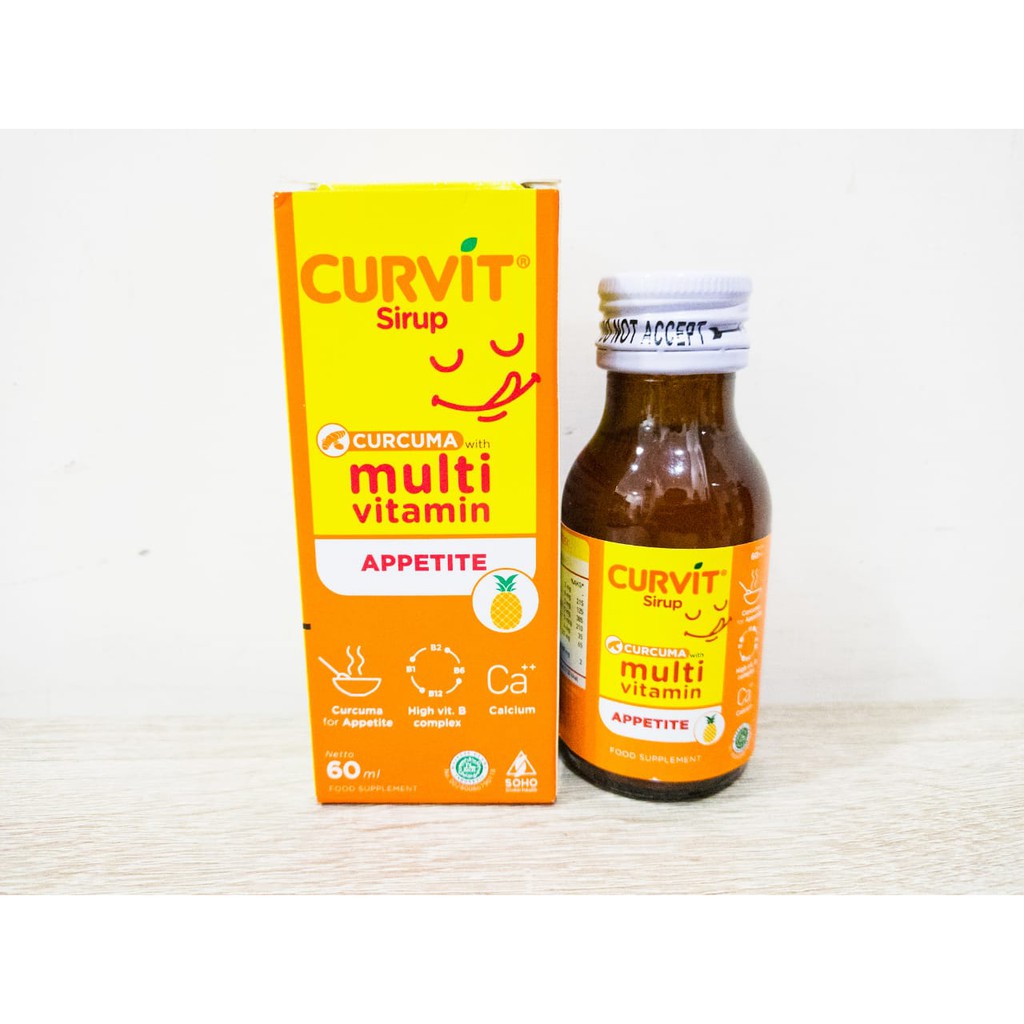 Jual Curvit Sirup Ml Dan Ml Shopee Indonesia