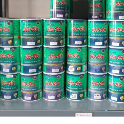 Jual CAT MINYAK UNTUK KAYU BESI MERK GLOTEX DARI PACIFIC PAINT Shopee