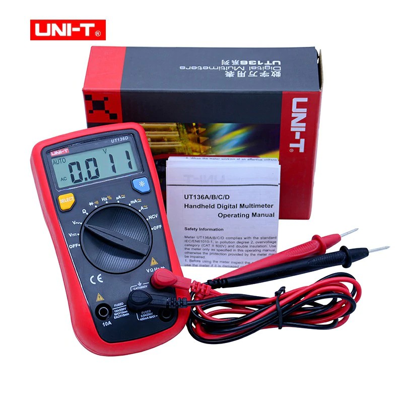 Jual Free Ongkir Uni T Ut D Auto Range Lcr Meter Multitester Data