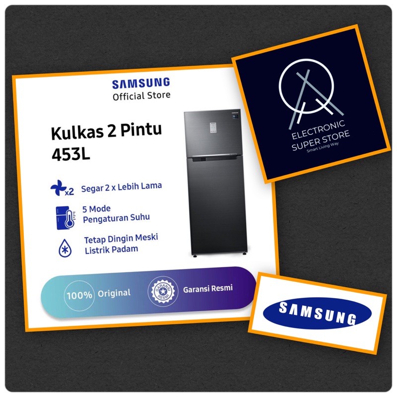 Jual Kulkas Pintu Samsung Rt K Bs Digital Inverter Twin Cooling