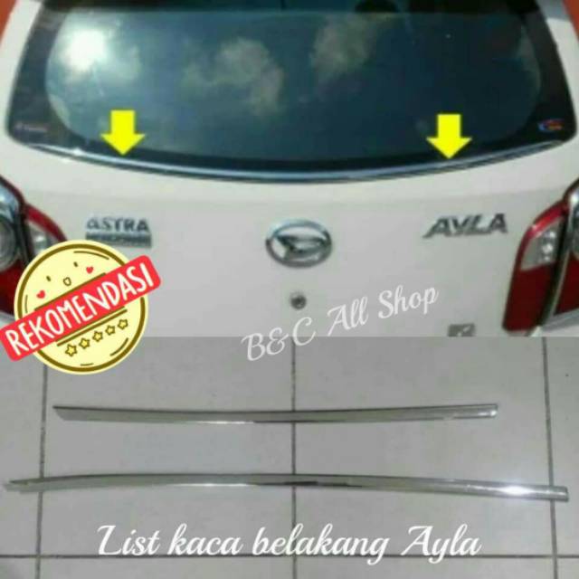 Jual Lis Kaca Belakang Ayla Shopee Indonesia