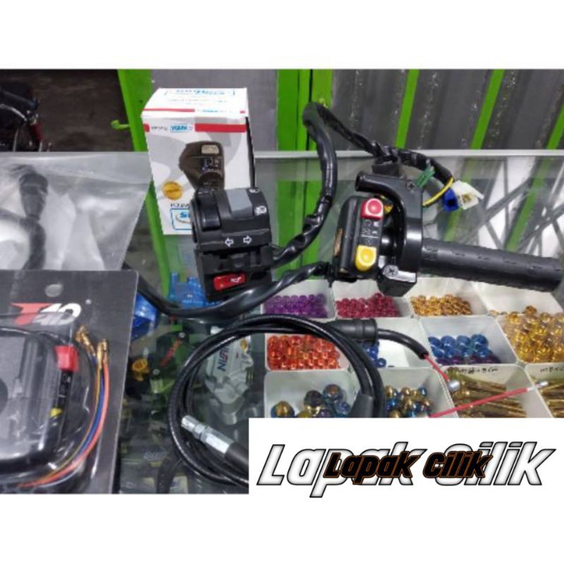 Jual Paket Lengkap Gas Spontan Kontan YZ Original Tombol Double Set