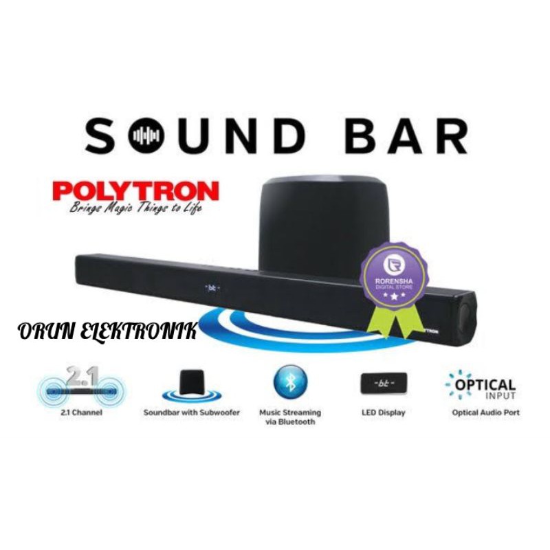 Jual Home Theater Sound Bar Polytron PHT 220 Shopee Indonesia