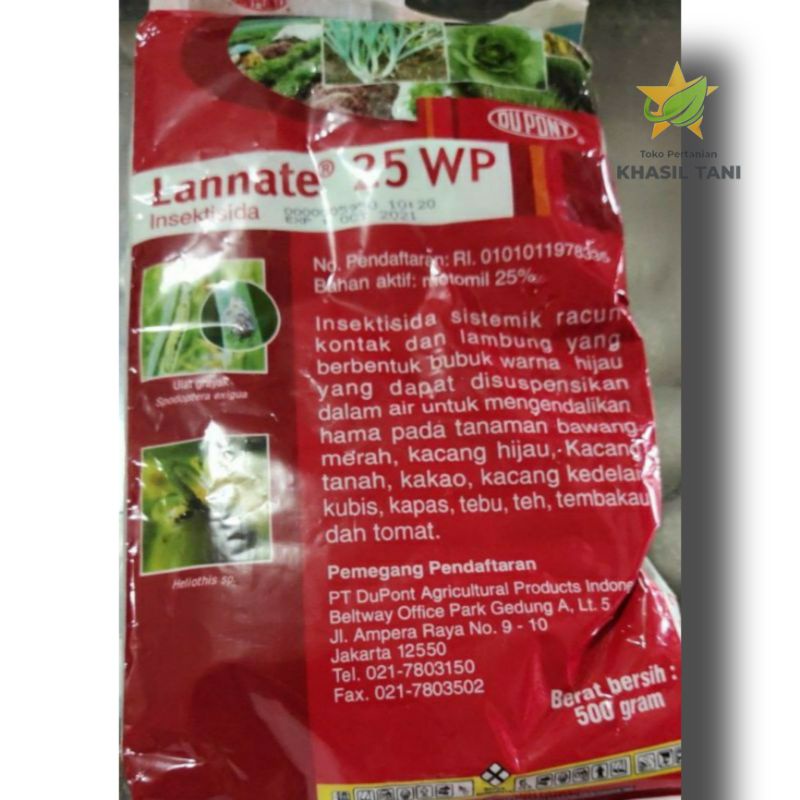 Jual Insektisida Dupont Lannate Wp Berat Bersih G Merah