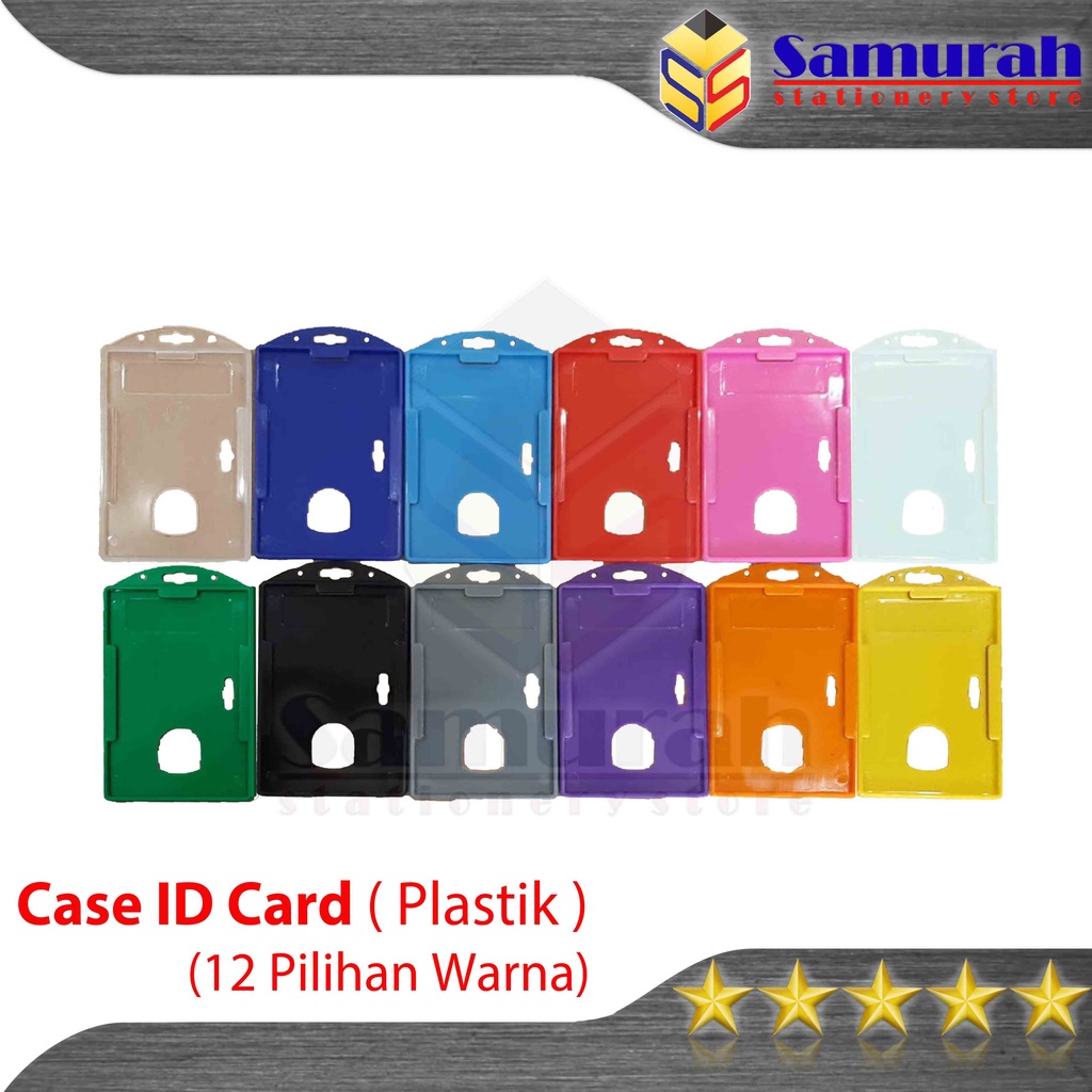 Jual Hard Case ID Card Holder Casing Tempat Kartu Nama Anggota