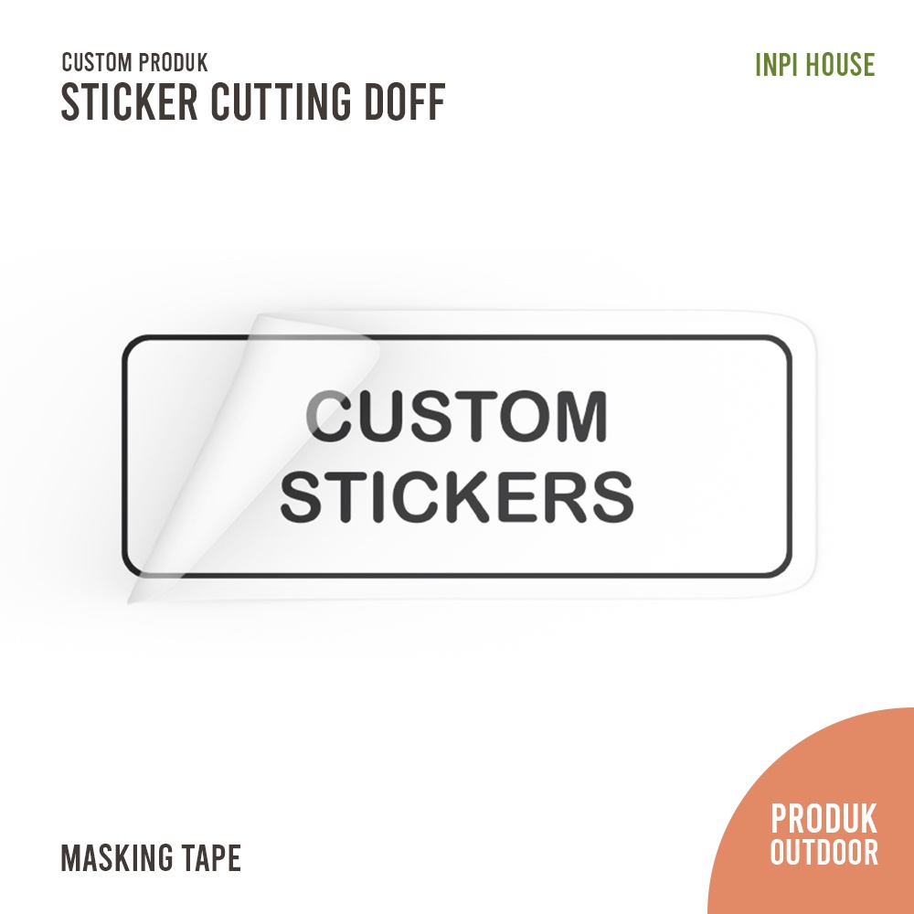 Jual Custom Cutting Sticker Oracal Custom Design Sendiri Stiker