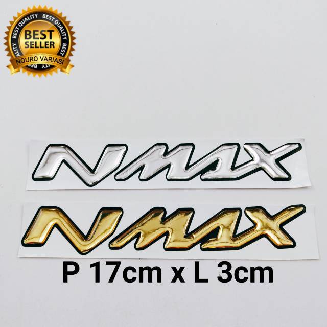 Jual Emblem Yamaha Logo Nmax Gold Crome Shopee Indonesia