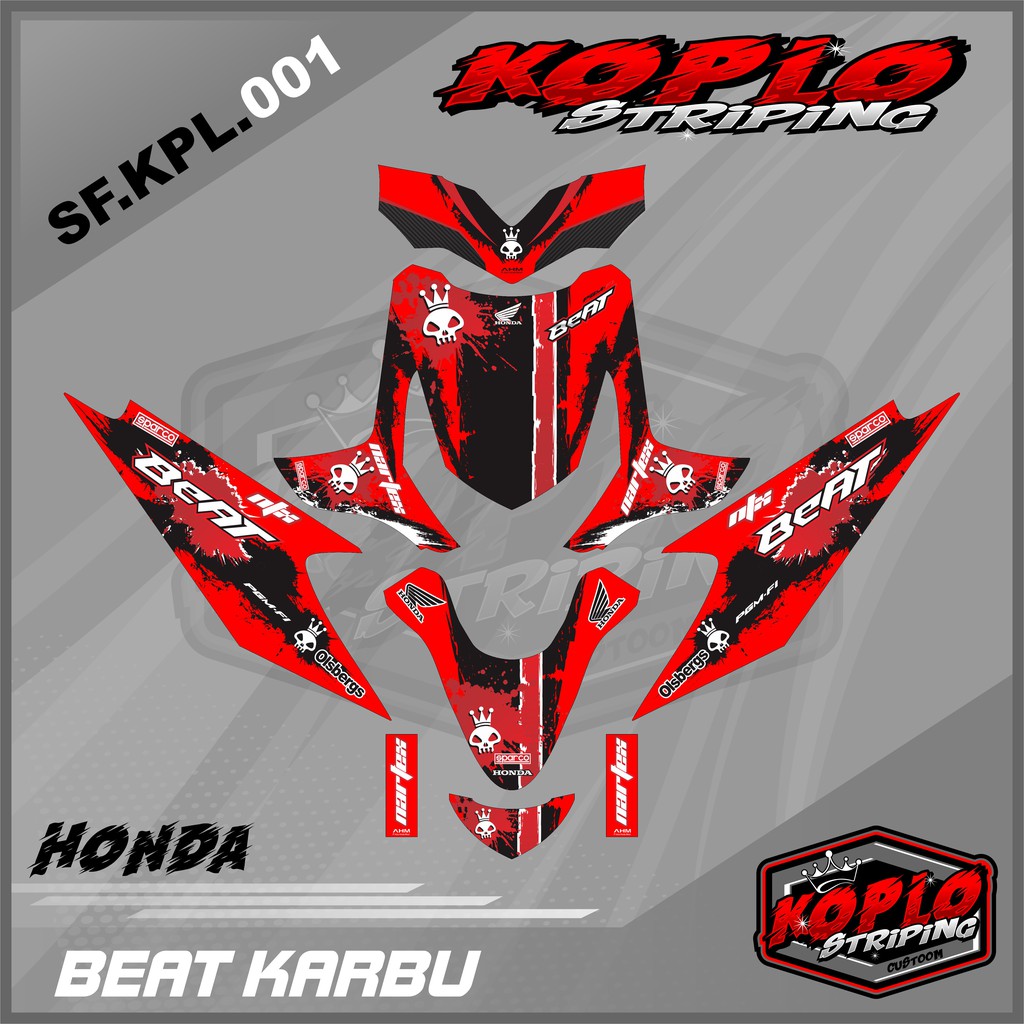 Jual Decal Sticker Full Body Beat Karbu Decal Sticker Full Body Beat