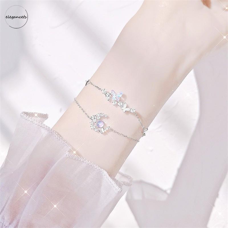 Jual Gelang Kupu Kupu High End Mewah Ringan Pacar Dreamy Temperamen