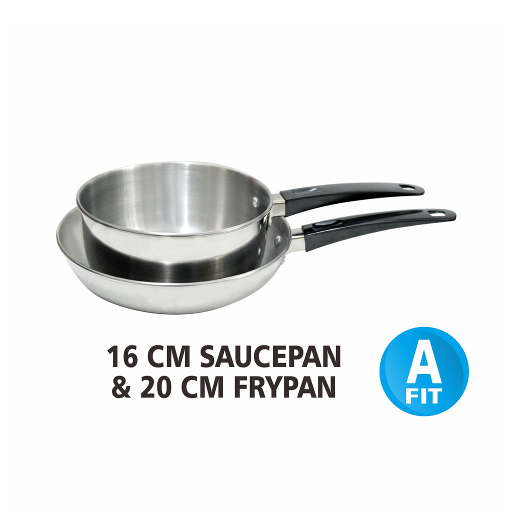 Jual Maspion Panda Fit A Panci Milk Pan Set Sauce Pan 16 Cm 20 Cm