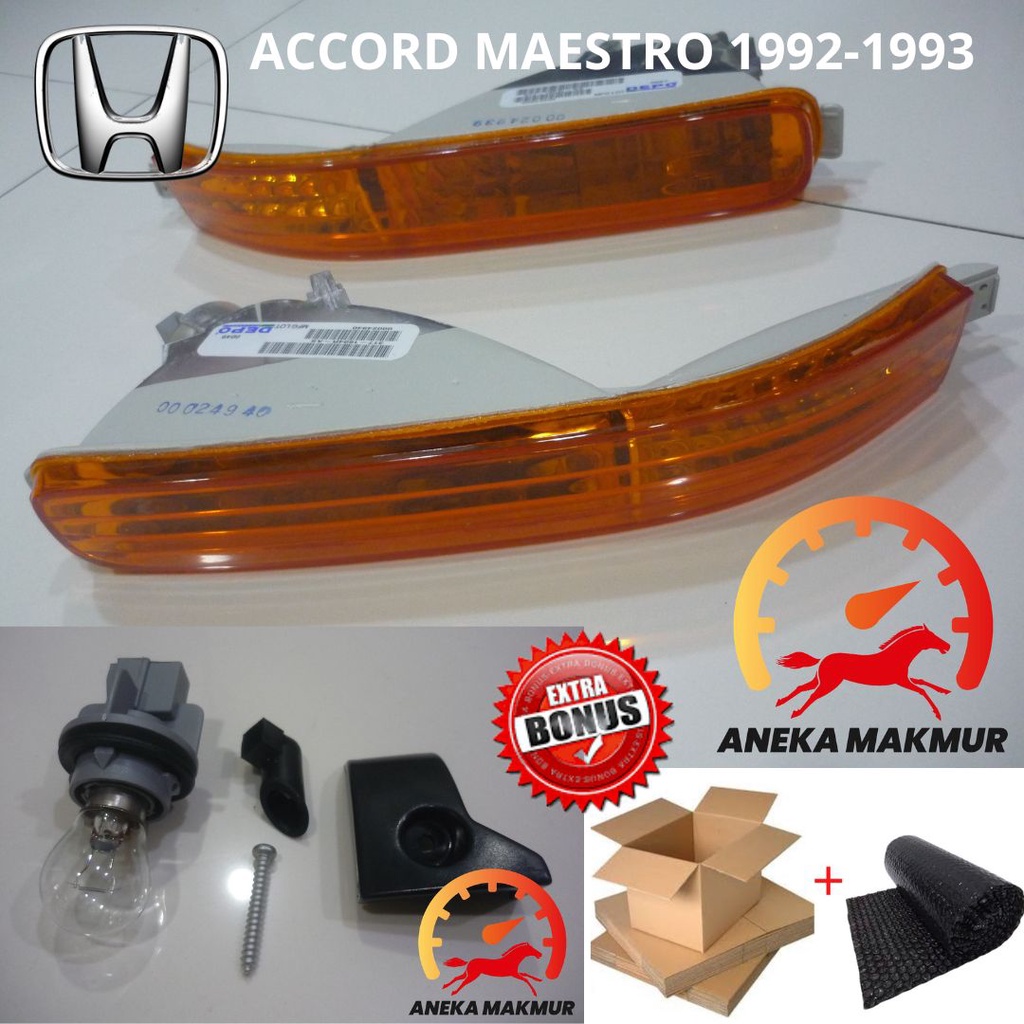 Jual Lampu Front Signal Lamp Honda Accord Maestro 1992 1993 Lampu Sen