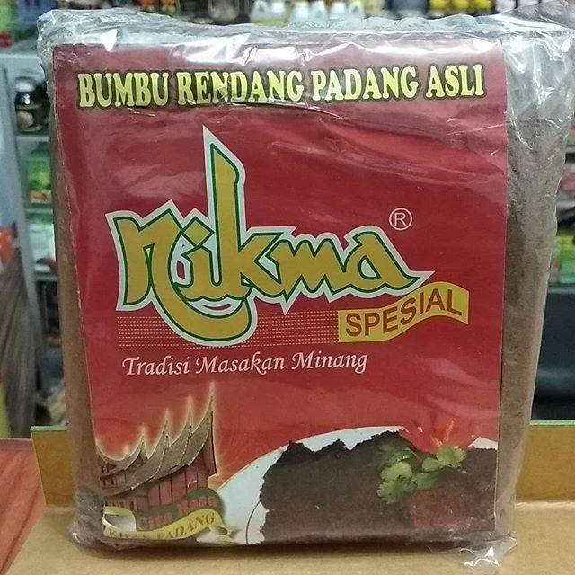 Jual Bumbu Rendang Randang NIKMA Spesial 250 Gram Padang ASLI Cita Rasa