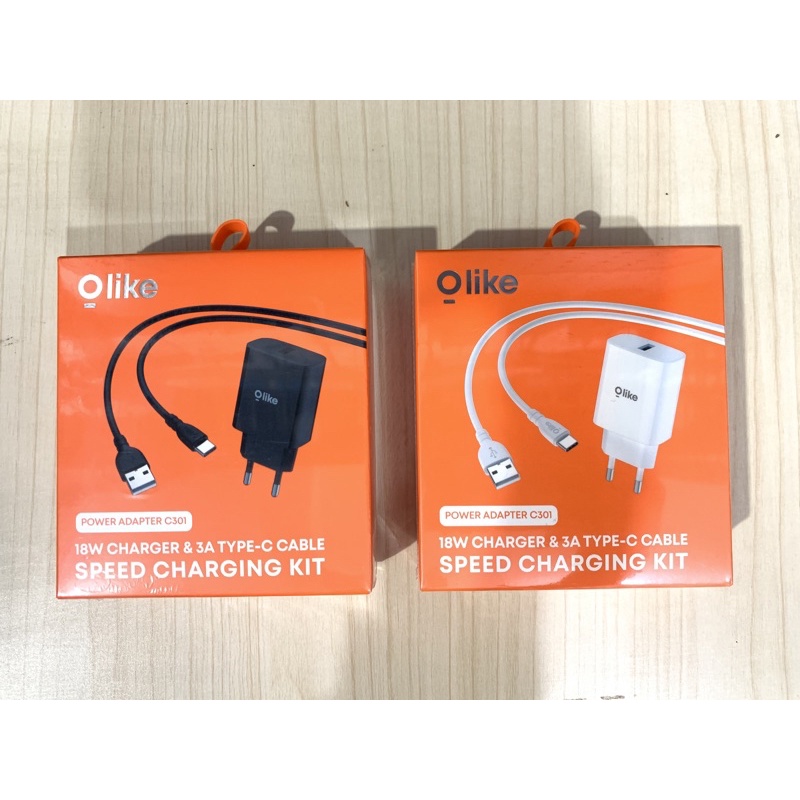 Jual OLIKE POWER ADAPTOR QUICK CHRGER C301 Type C Shopee Indonesia