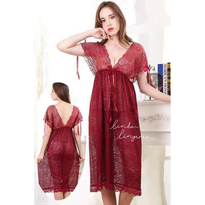 Jual Lindagalz Lingerie Sexy Big Size Jumbo Baju Tidur Sexy