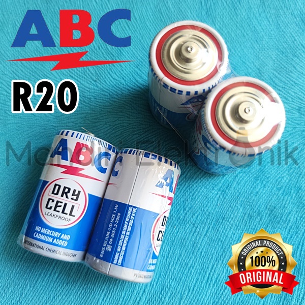 Jual Baterai Abc Biru Besar Tipe R V Baterai Besar Abc Tipe D