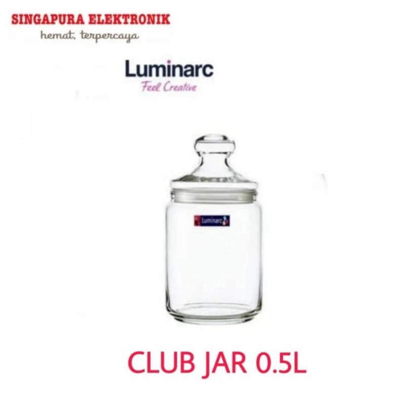 Jual Luminarc Club Jar Toples Kaca Pcs Shopee Indonesia