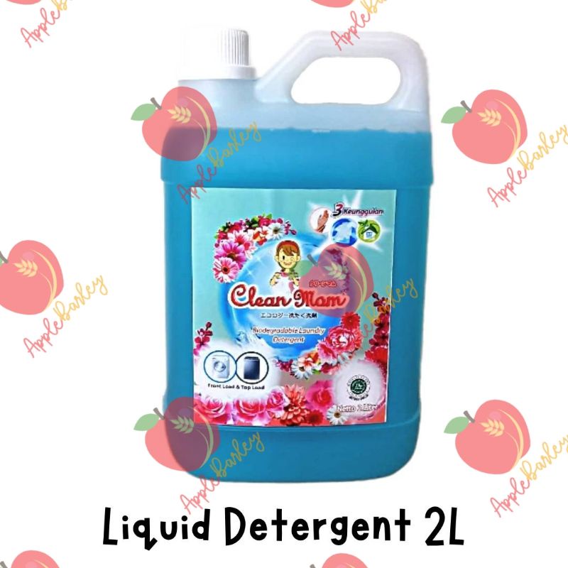 Jual Clean Mom Detergent Cair L Shopee Indonesia