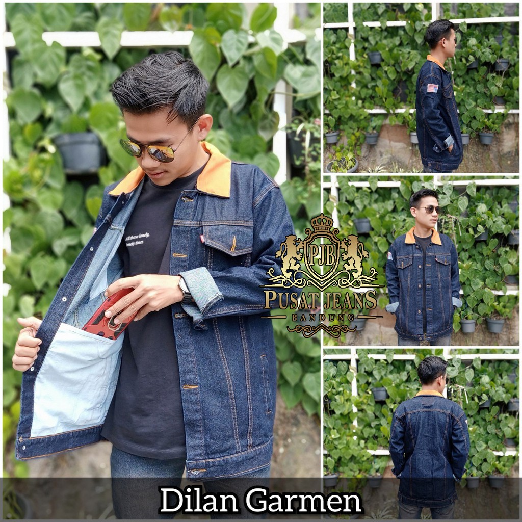 Jual Bayar Di Tempat Jaket Dilan Jaket Denim Dilan Jaket Jeans