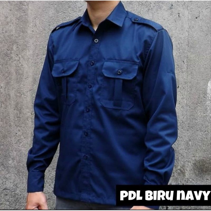 Jual Enzino Seragam Pdh Lengan Panjang Baju Seragam Pdl Pria Lengan