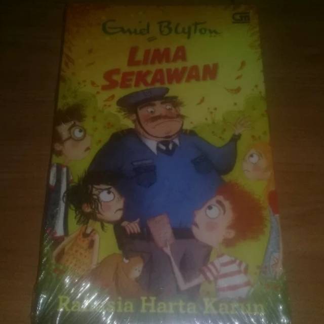 Jual Novel Lima Sekawan Rahasia Harta Karun Enid Blyton Shopee