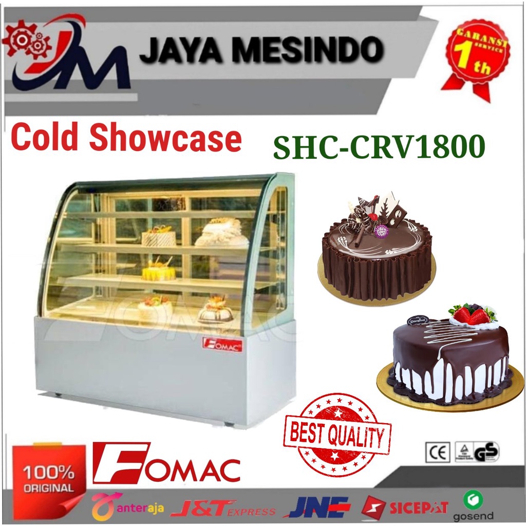 Jual Cold Showcase Lemari Pendingin Countertop Cake Shc Crv Fomac