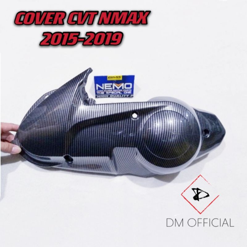 Jual COVER CVT YAMAHA NMAX CARBON TAHUN 2015 2019 ORIGINAL NEMO