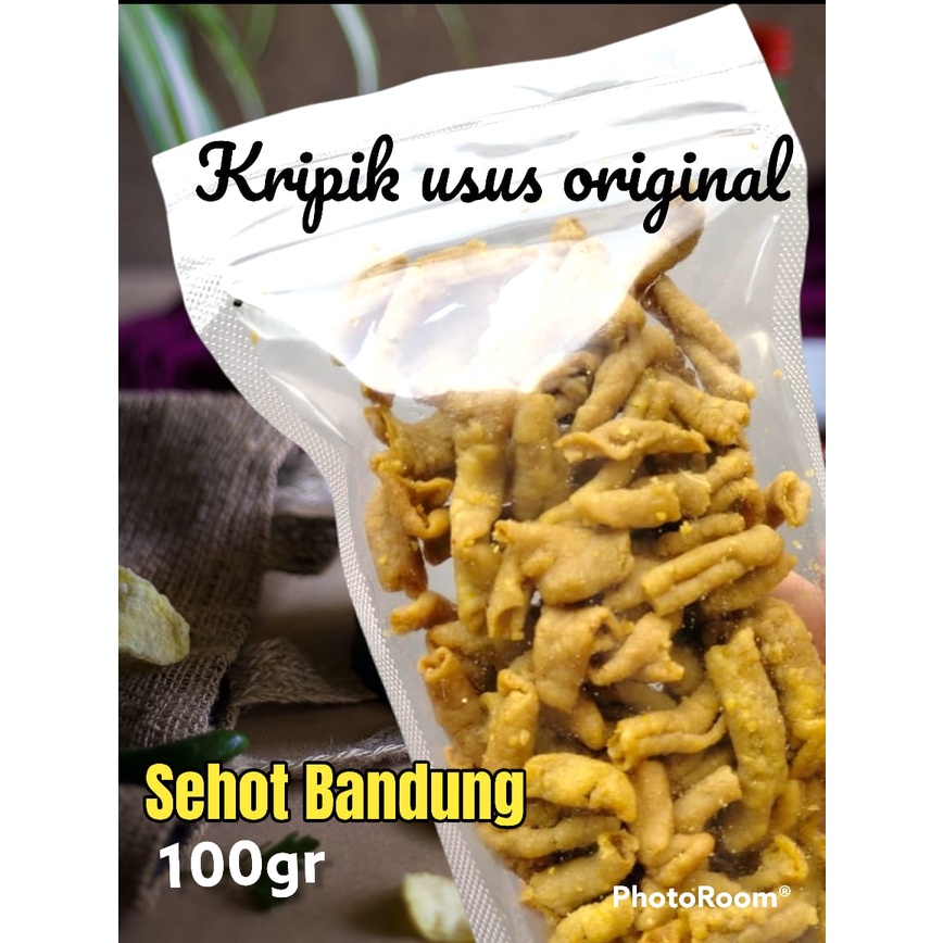 Jual Kripik Usus Rasa Original Renyah Dan Gurih Isi 100 Gr Shopee