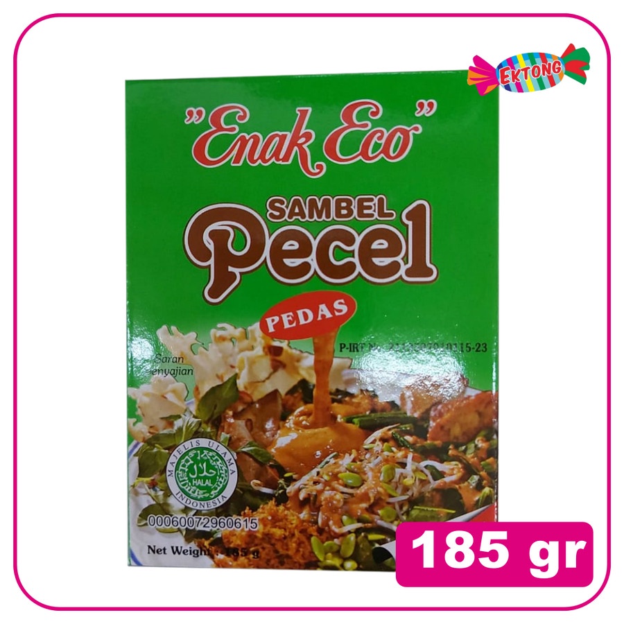 Jual Enak Eco Sambel Pecel Pedas Gr Shopee Indonesia