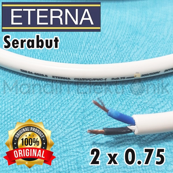 Jual Kabel Eterna Nymhy X Serabut Per Meter Kabel Listrik Eterna