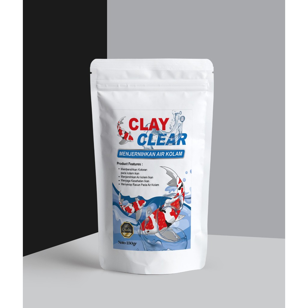 Jual Clay Clear Calcium Montmorillonite Clay Penjernih Air Kolam Koi